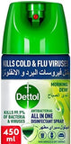 Dettol All-in-One Disinfectant Spray (3-Pack, Morning Dew)
