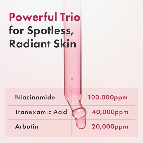 TOSOWOONG Niacinamide 10% + Tranexamic Acid 4% Serum - Korean Glass Skin Serum with Arbutin for Brightening & Radiant Complexion - 33ml