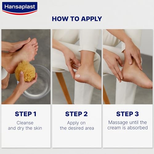 Hansaplast Dry Feet Moisturizing Cream - 10% Urea, 100ml