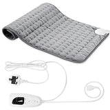 Premium Electric Heating Pad for Back & Shoulder Pain Relief (12"x24")