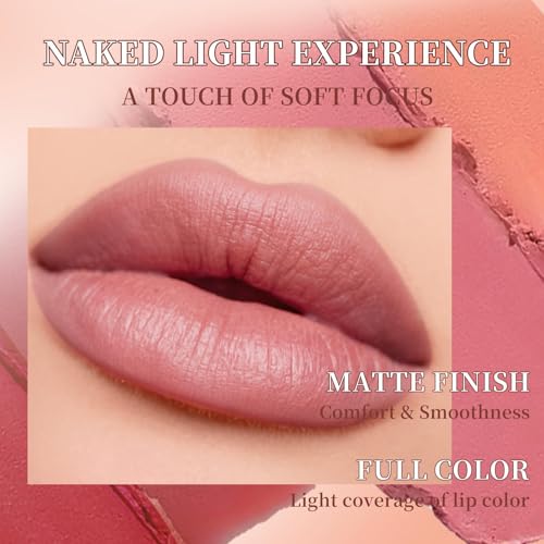 YOOJ® 6 Colors 2-in-1 Gradient Lip Liner & Lipstick Set - Matte Velvet Long-Lasting Lip Makeup