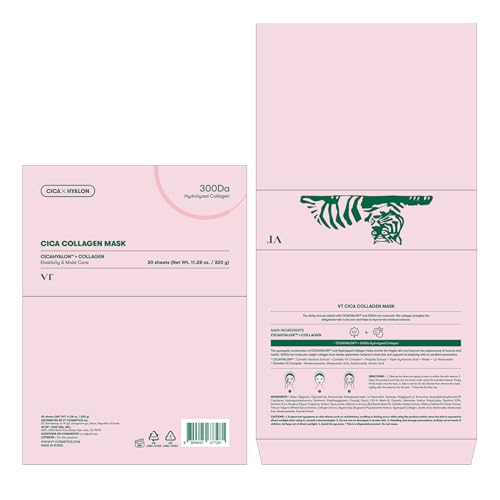 VT Cosmetics CICA Collagen Mask - Soothing & Firming