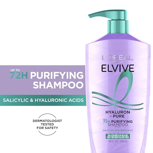 Elvive Hyaluron + Pure Shampoo & Conditioner Set by L’Oréal Paris