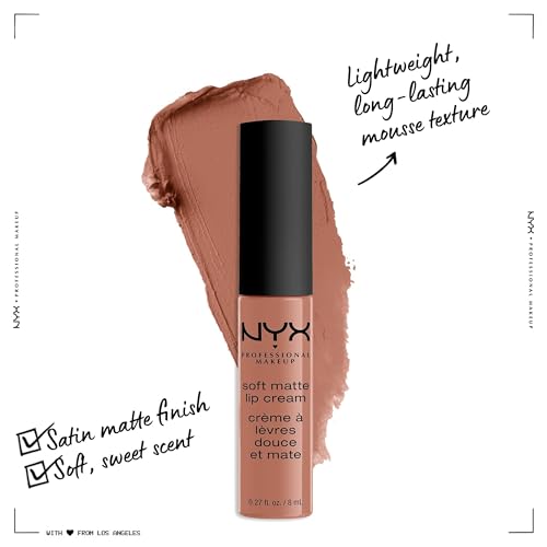 NYX PROFESSIONAL MAKEUP Soft Matte Lip Cream - Abu Dhabi 09 Full Size