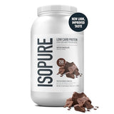 Isopure Low Carb Whey Protein Isolate Powder - Dutch Chocolate 3 lbs with Immune Support