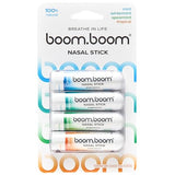 BoomBoom Nasal Inhaler Stick with Essential Oils + Menthol - Mood Boost & Refresh