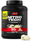 MuscleTech NitroTech Vanilla Cream Whey Protein Powder 1.81 kg