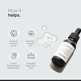 Minimalist 2% Salicylic Acid Serum - BHA Exfoliant for Oily Skin, Acne & Blackheads, 30ml