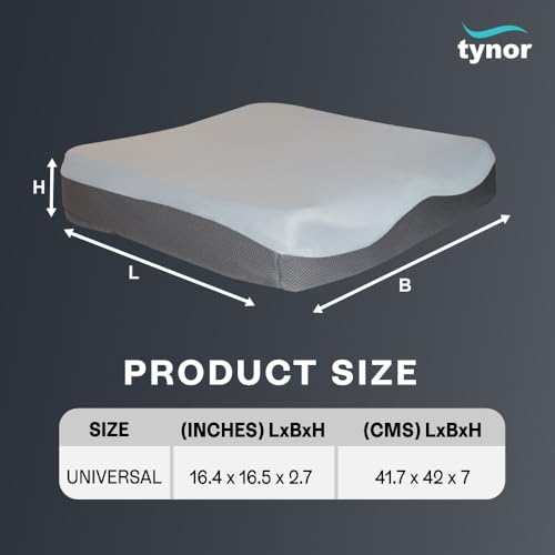 Tynor H-13 Coccyx Cushion Seat for Tailbone Pain Relief