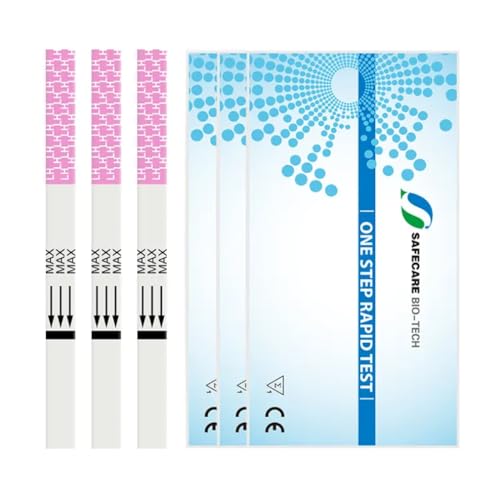 Safecare High Accuracy LH Ovulation Test Strips (25 Pack, 25mIU/ml)