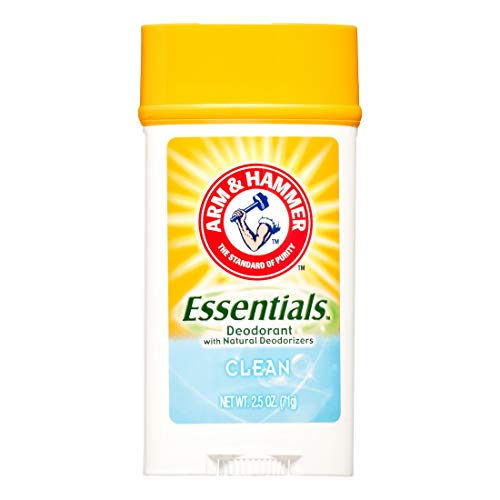 Arm & Hammer Essentials Deodorant with Natural Deodorizers - Clean, 2.5 oz