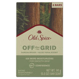 Old Spice Bar Soap for Men - Sandalwood + Aloe Vera, 6-Pack (5.0 oz each)