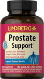 Lindberg Prostate Support Formula - 180 Capsules with Saw Palmetto & Beta-Sitosterol