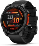 Garmin Fenix 8 47mm AMOLED Slate Gray Smartwatch with Black Band