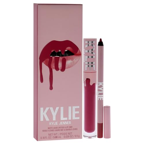 Kylie Cosmetics Matte Lip Kit - 102 Extraordinary - Long-Lasting Liquid Lipstick & Liner