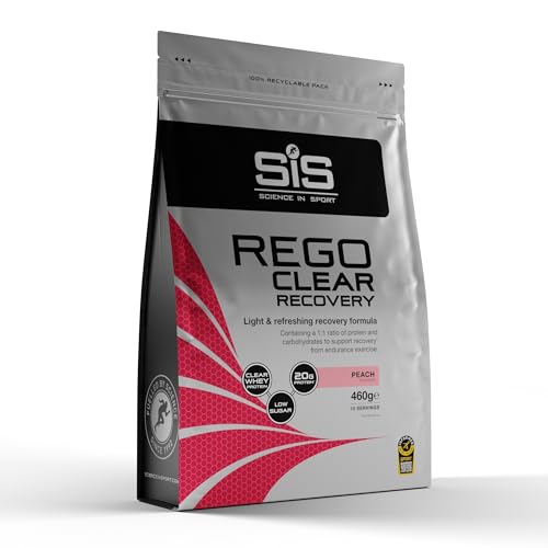 Science in Sport REGO Rapid Recovery Powder - Clear Peach, 460g