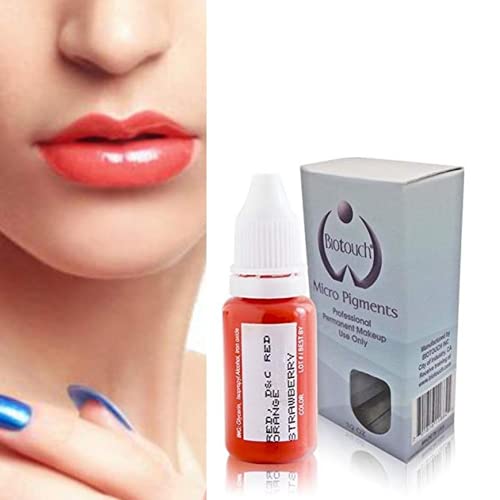 BioTouch Permanent Makeup Pigment Double Concentrated Line STRAWBERRY Color - Professional Micropigmentation