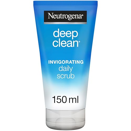 Neutrogena Deep Clean Invigorating Facial Scrub - Removes Dead Skin Cells & Impurities, 150ml