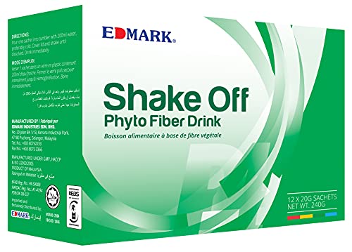Edmark Shake Off Phyto Fiber Drink - Pandan Flavor Detox