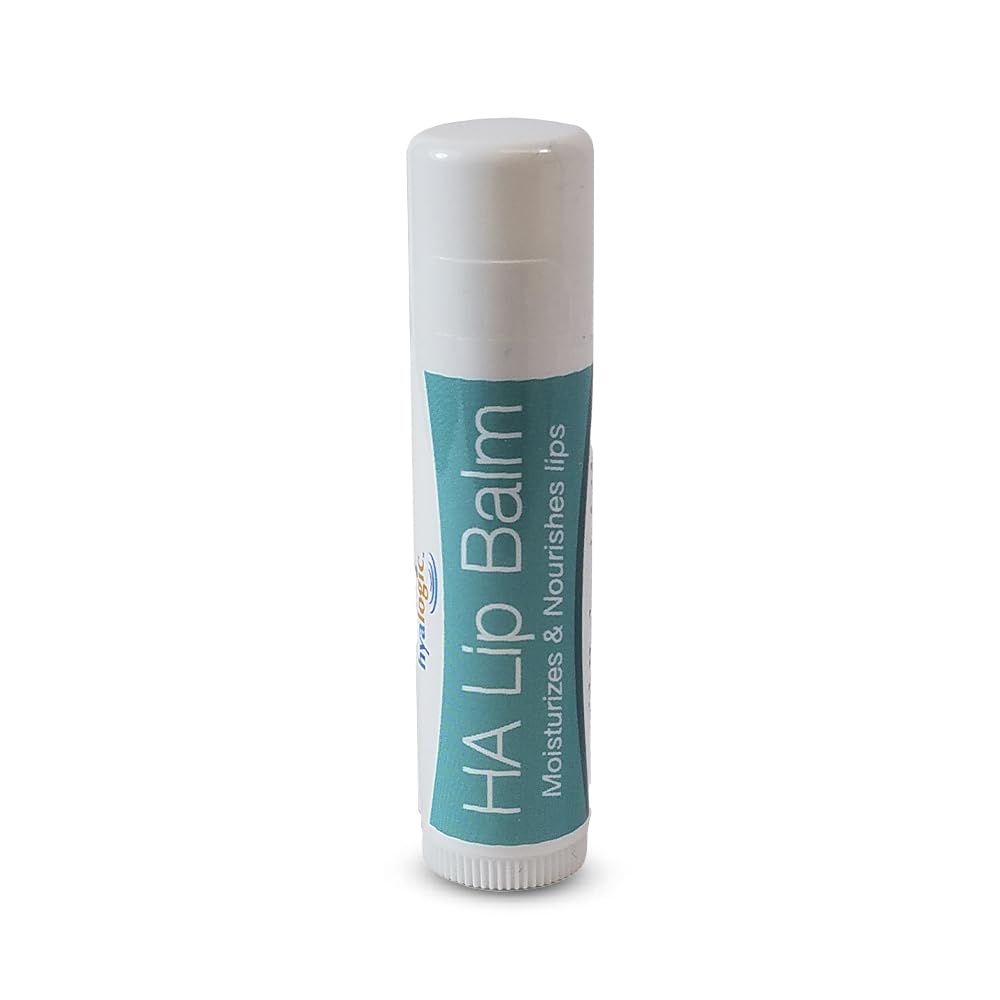 Hyalogic HA Lip Balm - Hyaluronic Acid & Coconut Oil - Unflavored - 1 Stick