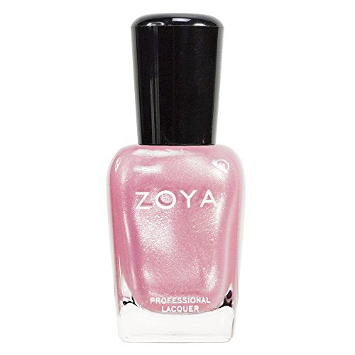 ZOYA Nail Polish - Bebe (Shimmering Dusty Rose Pink, 0.5 fl. oz.)