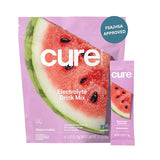 Cure Hydrating Electrolyte Mix - Powder for Dehydration Relief - FSA & HSA Eligible - Made with Coconut Water