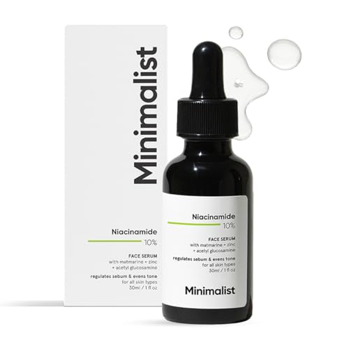 Minimalist Niacinamide 10% Face Serum with Zinc - Blemishes, Acne & Oil Balancing (30ml)