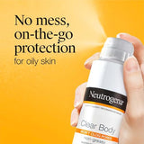 Neutrogena Clear Body SPF 50 Sunscreen Spray - Non-Greasy, Broad Spectrum, Oxybenzone-Free, 5 oz