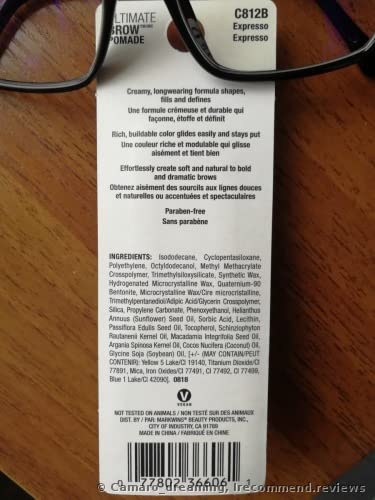 Wet N Wild Eye Brow Pomade E810A Medium Brown | Creamy, Long-Lasting Brow Definition