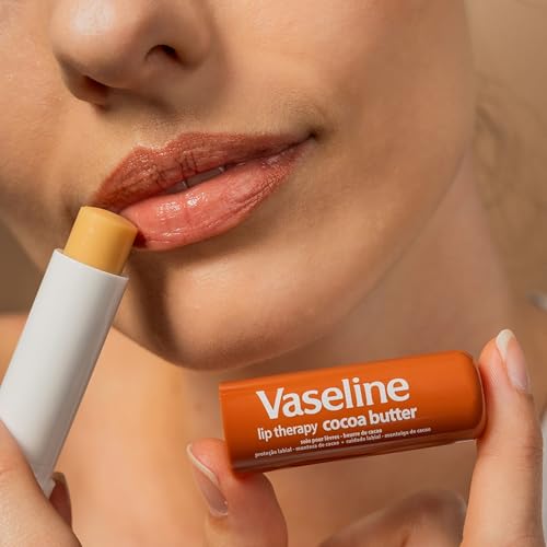 Vaseline Lip Therapy Cocoa Butter - 4.8g for Deeply Hydrated Lips