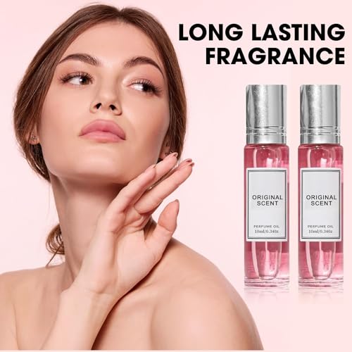 Pheromones Perfume for Women - Enhanced Scents Long-Lasting Roll-On Fragrance (2PCS)