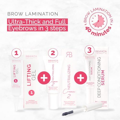 RB RENATA BEAUTY Eyebrow and Eyelash Conditioner Serum - Regenerating & Repairing