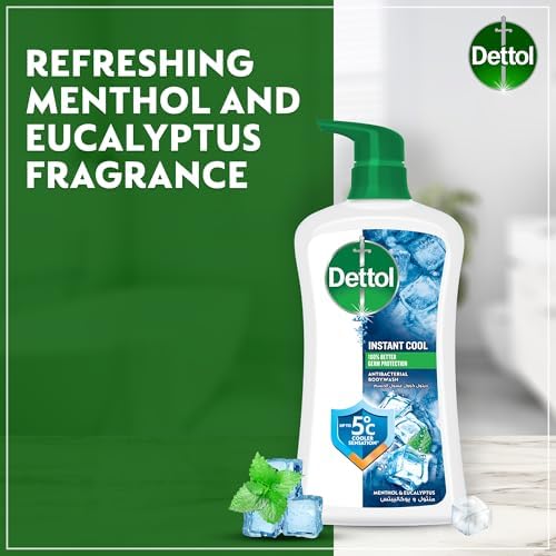 Dettol Cool Shower Gel - Menthol & Eucalyptus (700ml)