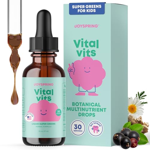 Liquid Vitamins for Kids - Immune Booster with Multivitamins - Great Tasting Children's Vitamins