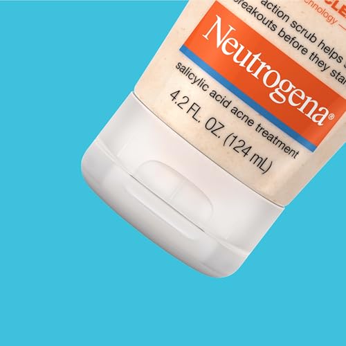 Neutrogena Oil-Free Acne Face Scrub with 2% Salicylic Acid - 4.2 fl. oz