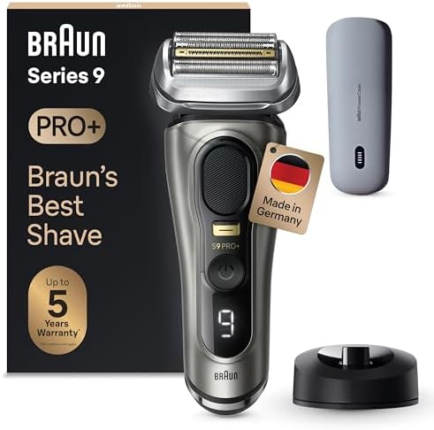 Braun Series 9 Pro+ 9525s Electric Shaver: Superior Shave, German Engineering