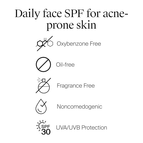 Neutrogena Clear Face Liquid Sunscreen SPF 30 - Oil-Free & Non-Comedogenic for Acne-Prone Skin - 3 fl. oz