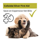 Nature's Greatest Secret All Natural Antibacterial Colloidal Silver Pet Dental Toothpaste for Dogs - 50g