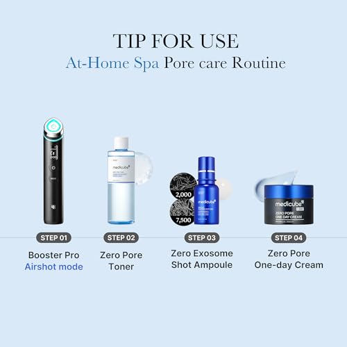 Medicube Zero Pore Toner - Exfoliating & Hydrating Water Toner with AHA, BHA, PHA, Niacinamide & Panthenol (8.45 fl. oz.)