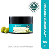 Pilgrim Squalane Glow Moisturizer Cream - Niacinamide & Vitamin C - For Dry Skin - 50gm
