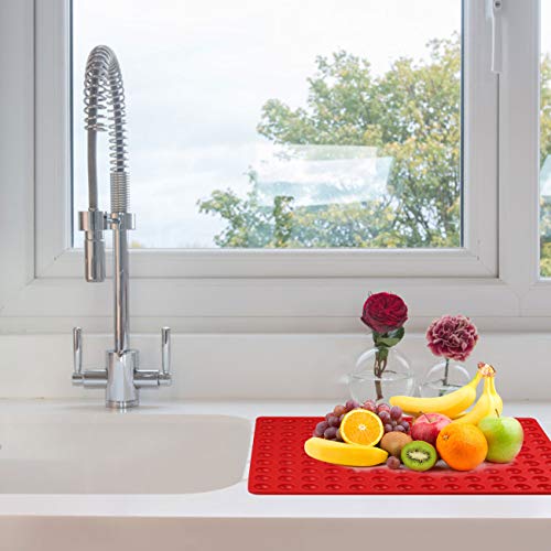 Palksky Semi Sphere Small Round Silicone Mold for Ganache, Jelly, Caramels, Cookies & Pet Treats Baking - 140 Cavity