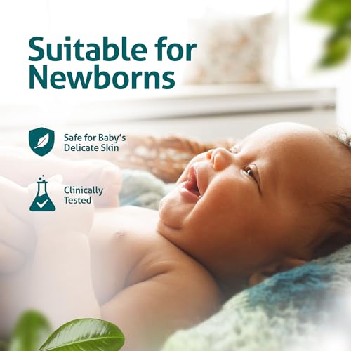 Himalaya No Tears Gentle Baby Bath - 800ml, Alcohol & Paraben Free, Soothes with Chickpea & Green Gram