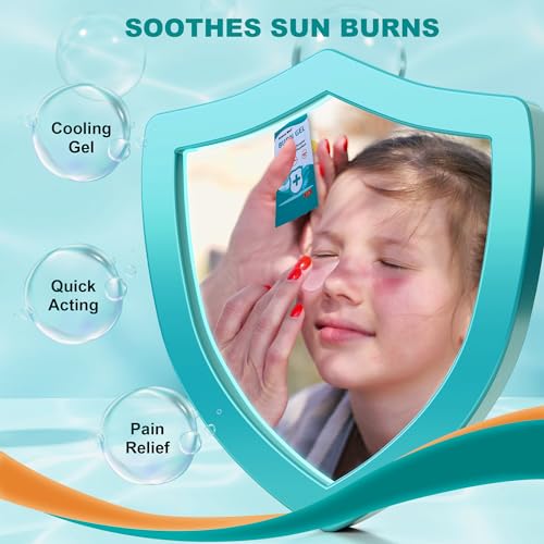 General Medi Cooling Burn Gel Packets - 25 Count First Aid Care