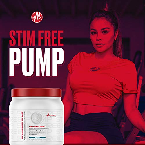 Metabolic Nutrition Stim Free Pump – Caffeine-Free Pre-Workout Booster for Endurance & Performance