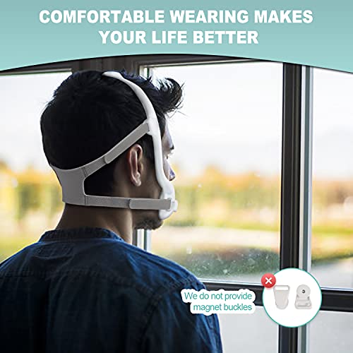 ItAll CPAP Headgear for Philips Respironics Dreamwear Full Face Mask (2-Pack)