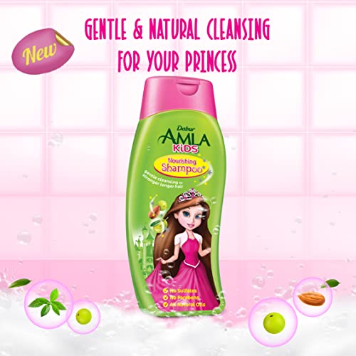 Dabur Amla Kids Nourishing Shampoo (500ml) - Sulfate & Paraben Free