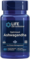 Life Extension, Optimized Ashwagandha, 125 mg, 60 Vegetarian Capsules