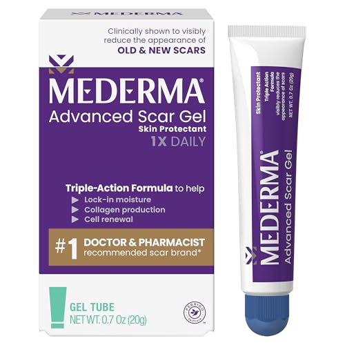 Mederma Advanced Scar Gel for Old & New Scars - Reduces Appearance