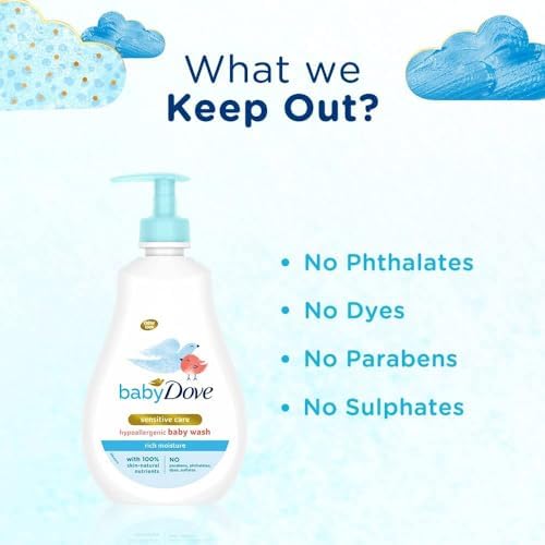 Baby Dove Rich Moisture Head-to-Toe Wash - 400ml