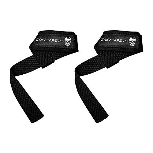 Gymreapers Premium Lifting Wrist Straps - Neoprene Padded for Weightlifting & Deadlifts